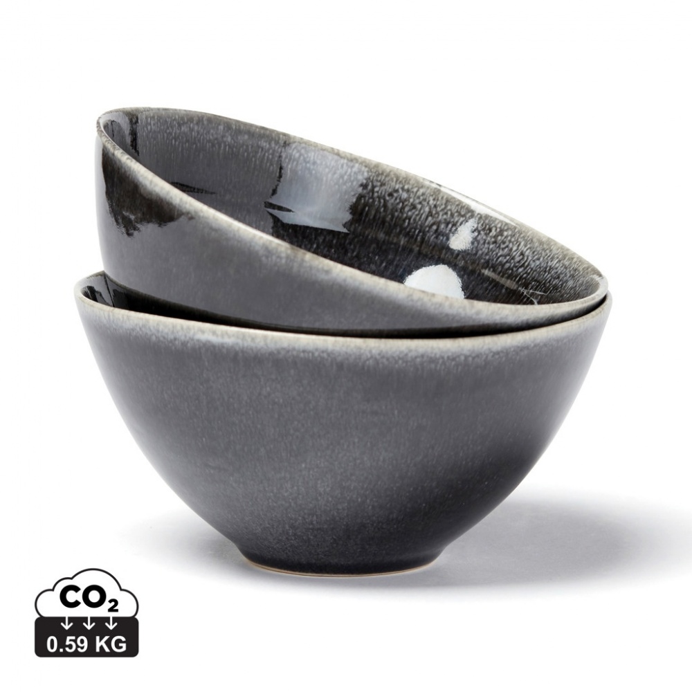 Logotrade promotional merchandise picture of: VINGA Nomimono bowl 15,5 cm, 2 pcs set