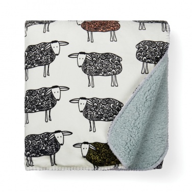 Logo trade advertising product photo of: VINGA Sheep GRS recycled PET pile blanket