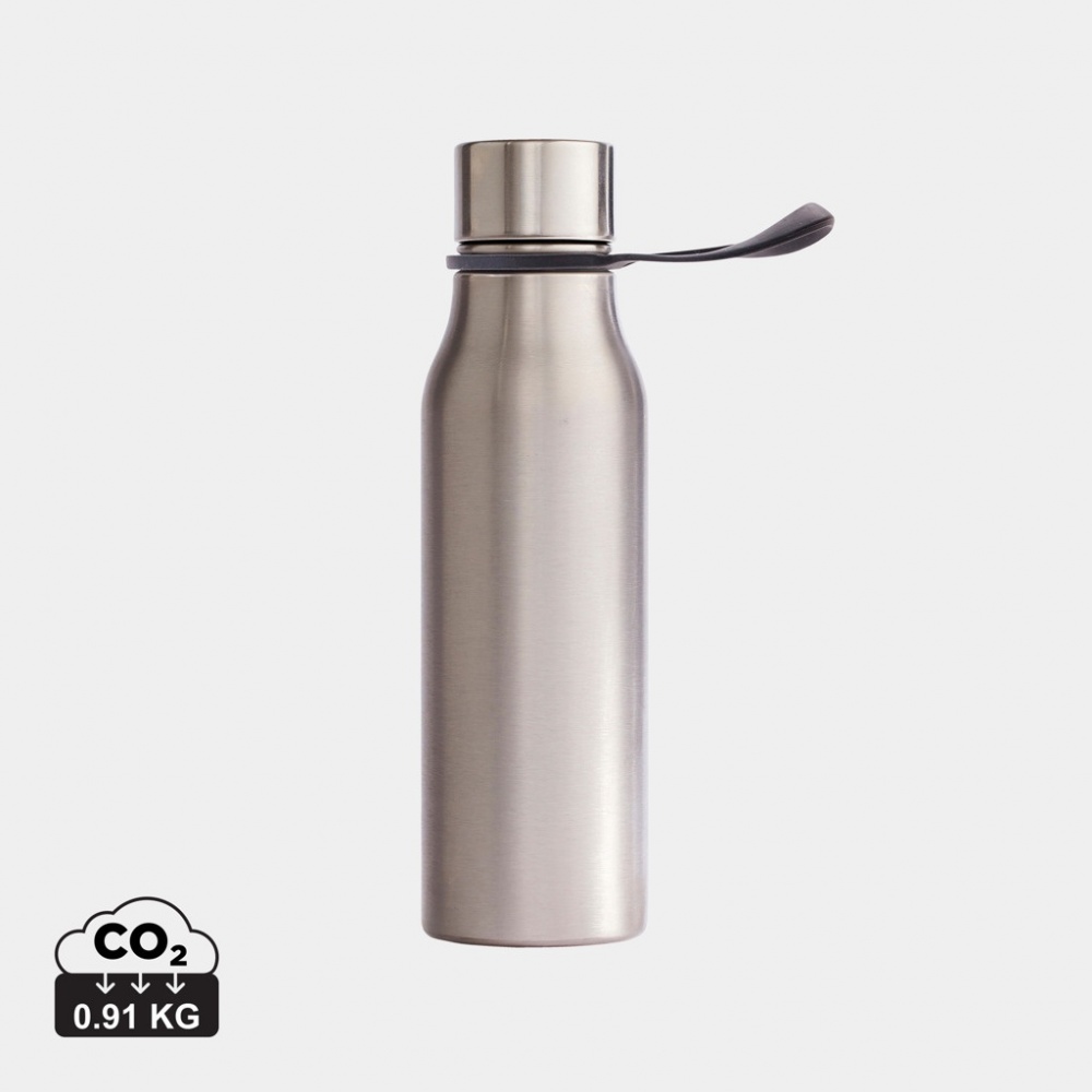Logo trade promotional merchandise image of: VINGA Lean water bottle steel