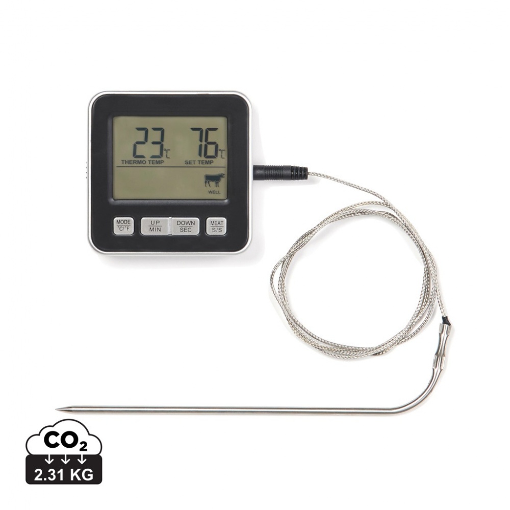 Logo trade promotional merchandise image of: VINGA Hays thermometer
