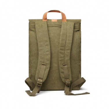 Logo trade promotional gift photo of: VINGA Bosler backpack GRS recycled canvas