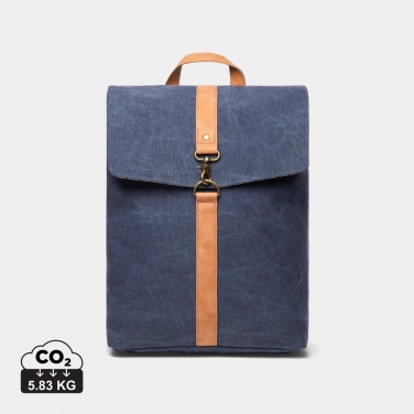 Logotrade promotional item image of: VINGA Bosler backpack GRS recycled canvas