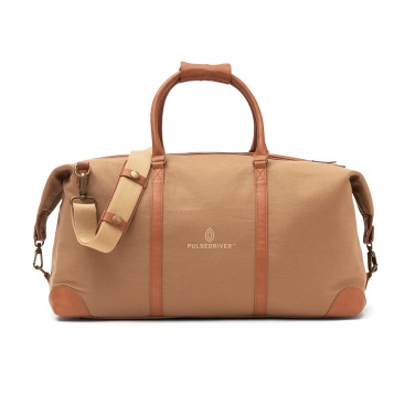Logo trade promotional giveaways picture of: VINGA Sloane RCS RPET weekender bag