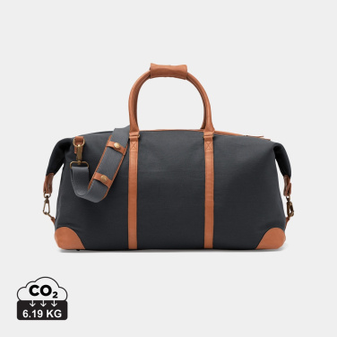 Logotrade promotional item picture of: VINGA Sloane RCS RPET weekender bag