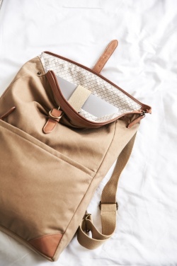 Logo trade business gifts image of: VINGA Sloane rucksack RCS recycled polyester
