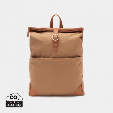 Logo trade promotional item photo of: VINGA Sloane rucksack RCS recycled polyester