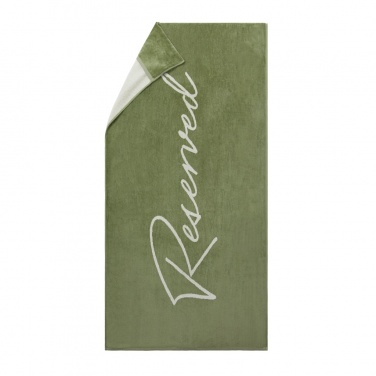 Logo trade corporate gift photo of: Vinga Lounge chair towel