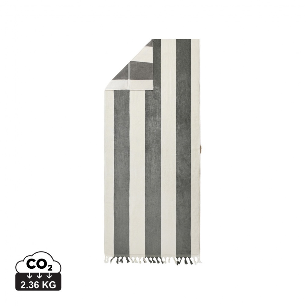 Logo trade promotional giveaways image of: VINGA Valmer lounge chair towel
