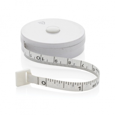Logotrade promotional item image of: RCS recycled plastic & bamboo tailor tape