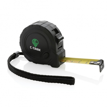 Logo trade promotional products picture of: RCS recycled plastic 3M/16 mm tape with stop button