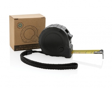 Logo trade business gift photo of: RCS recycled plastic 3M/16 mm tape with stop button