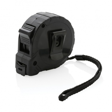 Logotrade promotional product picture of: RCS recycled plastic 5M/19 mm tape with stop button