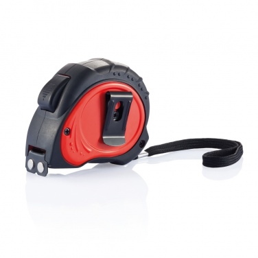 Logo trade promotional merchandise photo of: Tool Pro measuring tape - 5m/19mm