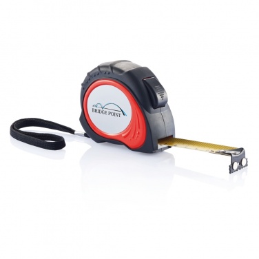 Logo trade promotional gift photo of: Tool Pro measuring tape - 8m/25mm