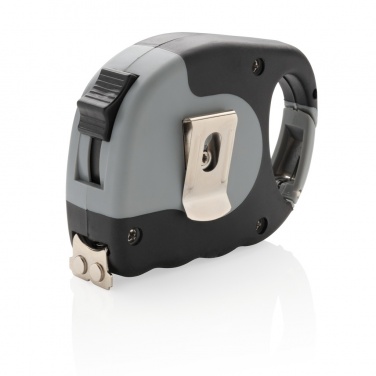 Logotrade promotional gift picture of: Measuring tape with carabiner