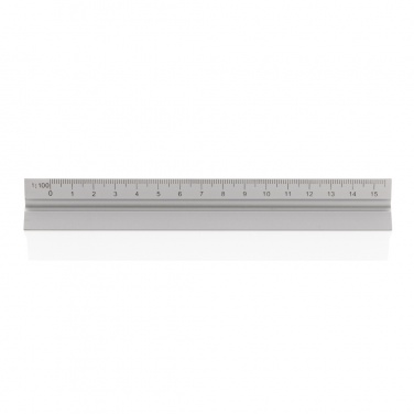 Logotrade promotional merchandise image of: 15cm. Aluminum triangular ruler