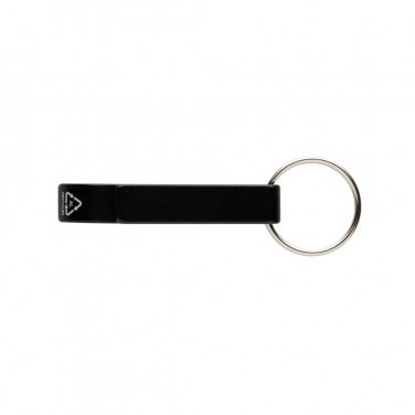 Logo trade promotional giveaways image of: RCS recycled aluminum bottle and can opener