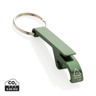 Logo trade advertising products image of: RCS recycled aluminum bottle and can opener