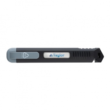 Logo trade advertising products image of: Refillable RCS recycled plastic snap-off knife