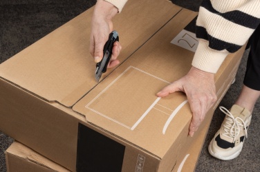 Logo trade advertising product photo of: Refillable RCS recycled plastic professional knife