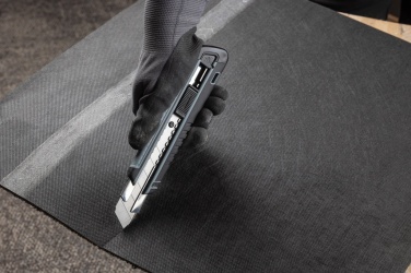 Logotrade promotional giveaway picture of: Refillable RCS rplastic heavy duty snap-off knife soft grip