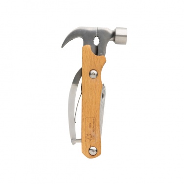Logotrade promotional merchandise image of: Wooden multi-tool hammer