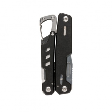 Logo trade promotional items image of: Solid multitool with carabiner