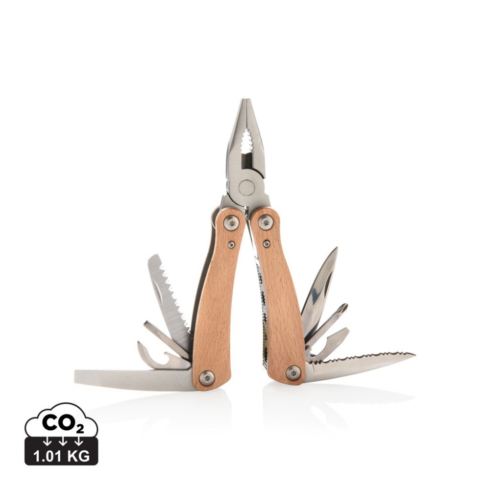 Logo trade promotional products image of: Wood multitool