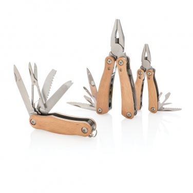 Logo trade promotional merchandise photo of: Wood multitool