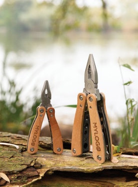 Logo trade promotional merchandise image of: Wood multitool