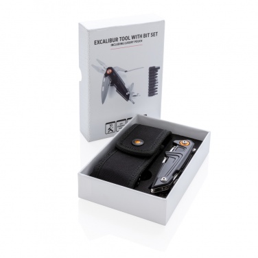Logo trade promotional gift photo of: Excalibur tool with bit set