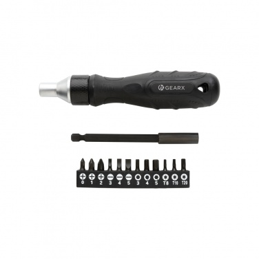 Logo trade advertising product photo of: Gear X ratchet screwdriver