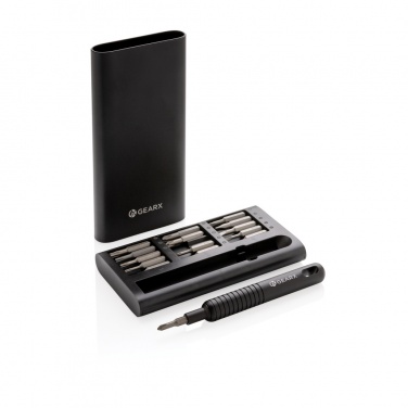 Logo trade promotional merchandise picture of: Gear X 31 in 1 precision screwdriver set
