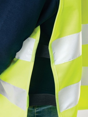 Logo trade corporate gifts image of: GRS recycled PET high-visibility safety vest 3-6 years