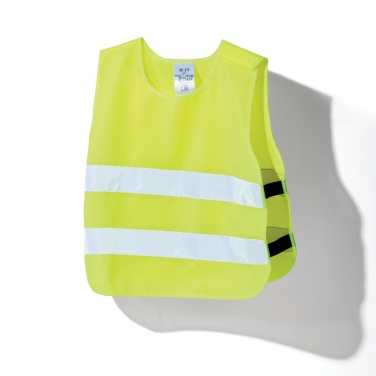 Logotrade promotional item picture of: GRS recycled PET high-visibility safety vest 3-6 years