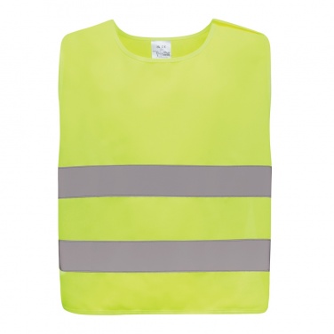 Logotrade advertising products photo of: GRS recycled PET high-visibility safety vest 7-12 years