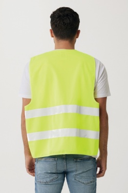 Logo trade promotional merchandise photo of: GRS recycled PET high-visibility safety vest