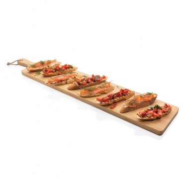 Logo trade promotional gifts image of: Ukiyo bamboo large serving board