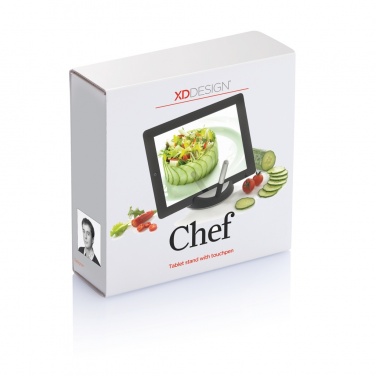 Logo trade promotional giveaways picture of: Chef tablet stand with touchpen