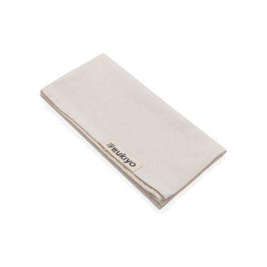 Logo trade promotional giveaways image of: Ukiyo Aware™ 180gr rcotton table napkins 4pcs set