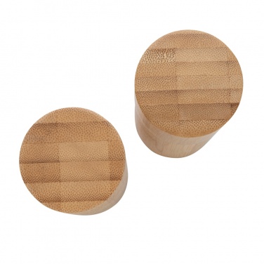 Logotrade promotional product picture of: Ukiyo bamboo salt and pepper mill set