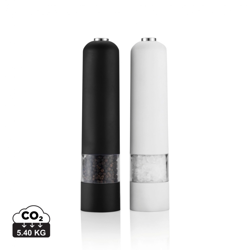 Logo trade promotional product photo of: Electric pepper and salt mill set