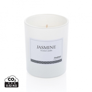 Logo trade business gifts image of: Ukiyo small scented candle in glass