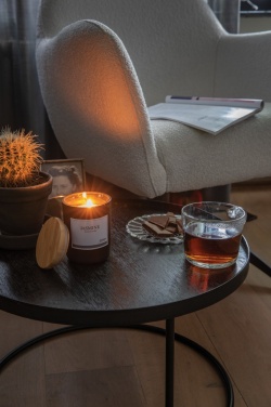 Logotrade corporate gift image of: Ukiyo deluxe scented candle with bamboo lid