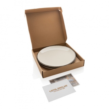 Logotrade corporate gift picture of: Ukiyo dinner plate set of 2