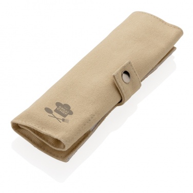 Logo trade promotional giveaways picture of: Reusable bamboo travel cutlery set