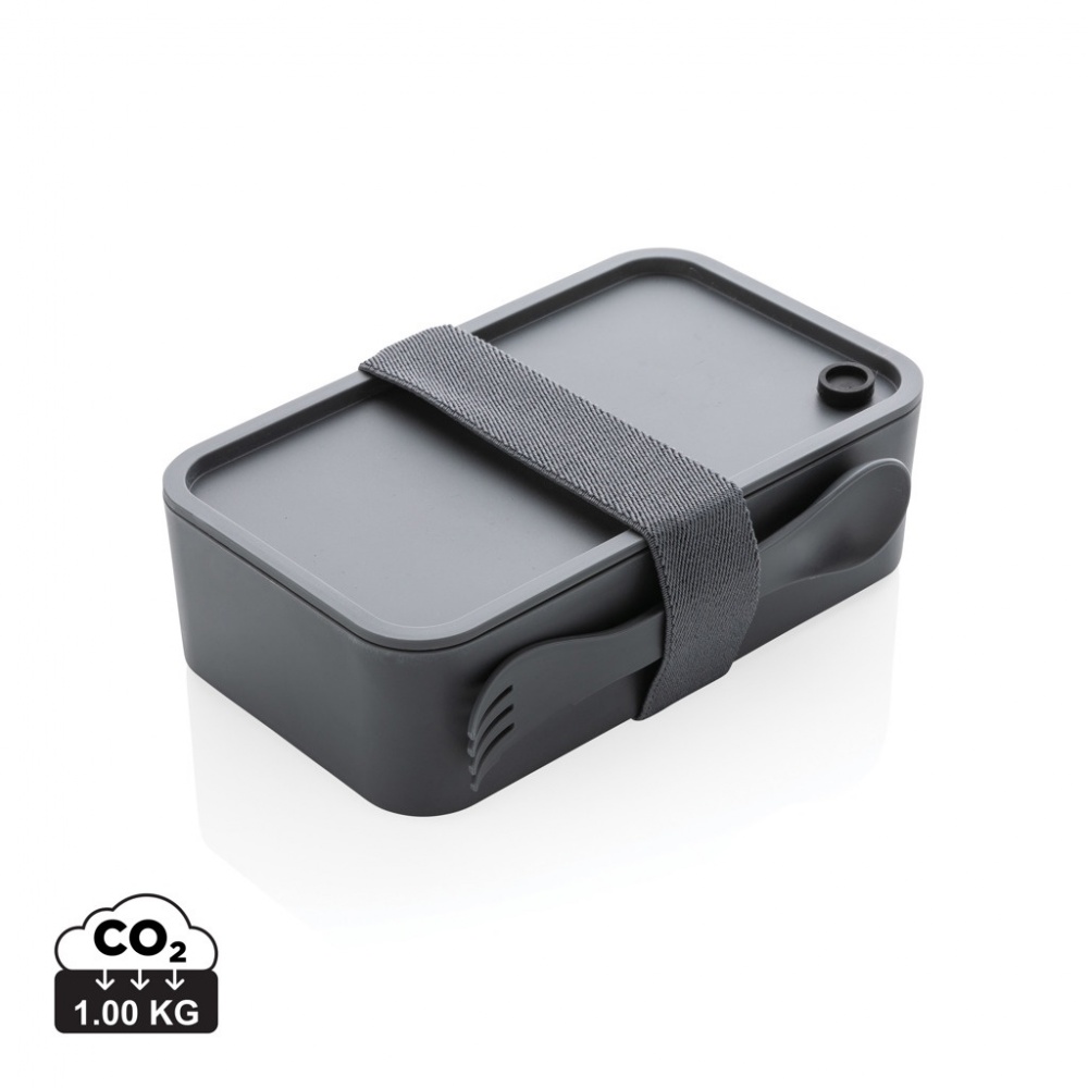 Logotrade promotional item picture of: PP lunchbox with spork