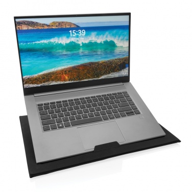 Logotrade promotional giveaway picture of: Impact AWARE RPET Foldable desk organizer with laptop stand
