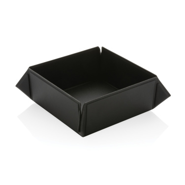 Logotrade promotional item image of: Swiss Peak RCS recycled PU foldable magnetic storage tray