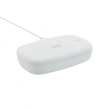 Logotrade promotional product picture of: UV-C steriliser box with 5W wireless charger